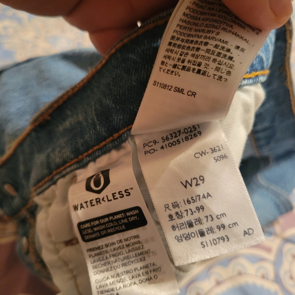 Levi's jean shorts